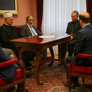 Nadbiskup Kutleša primio ministra Vakufa i islamskih pitanja Države Katar